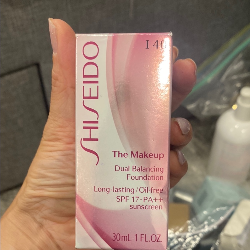 Shiseido Pink Foundation Skincare-Infused SPF